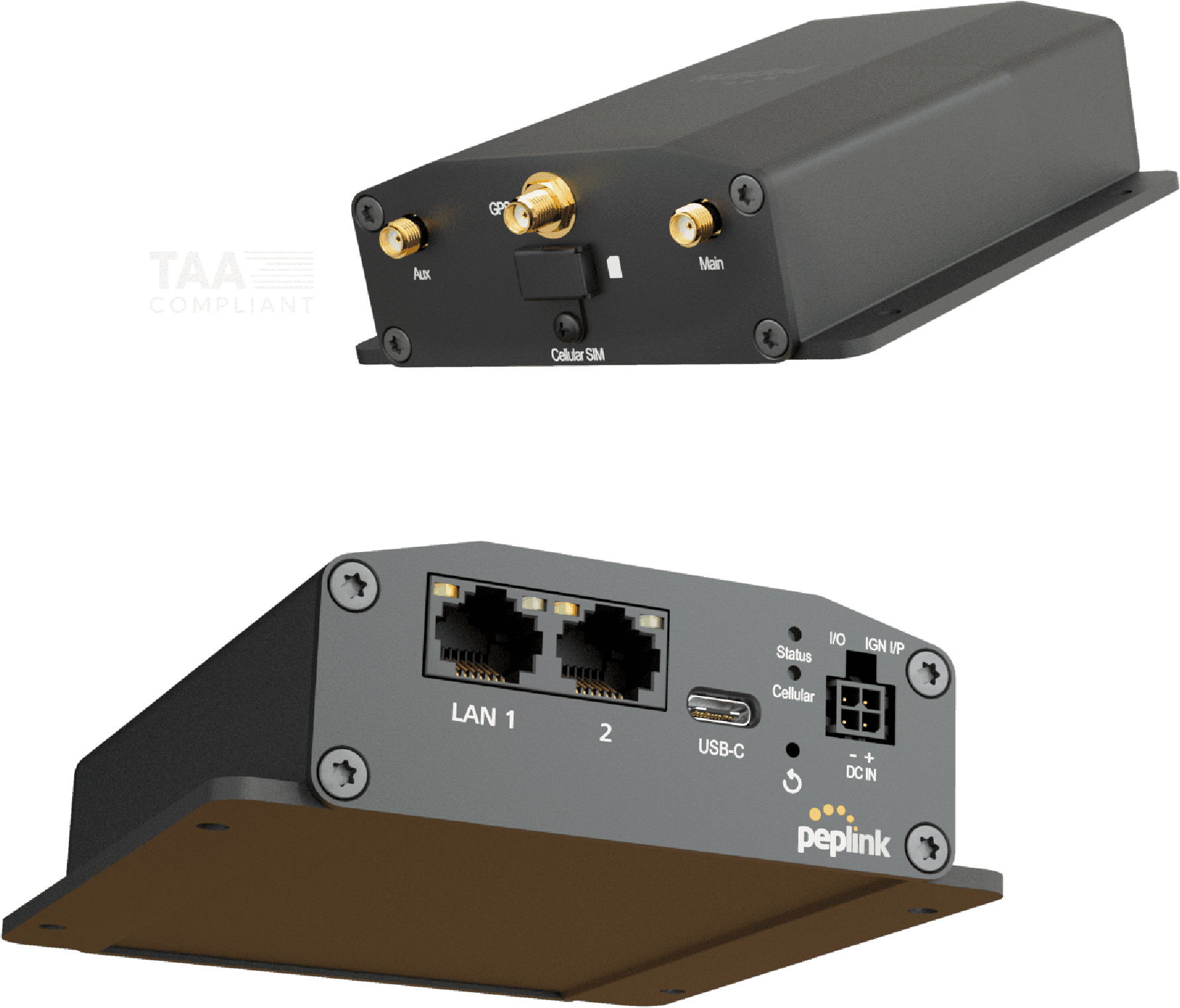 MAX Adapter rugged LTE cellular modem product front view
