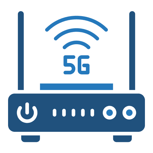 Modem icon representing scalable network growth