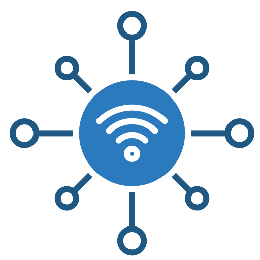 Wi-Fi network icon representing always-on performance