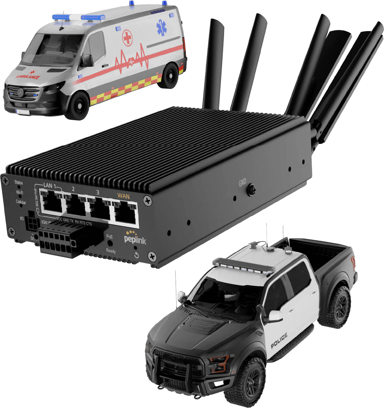Transit Pro E emergency response deployment photo