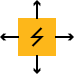 Lightning immune protection icon