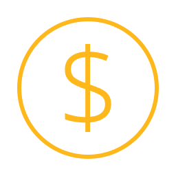 Cost-efficient solution icon