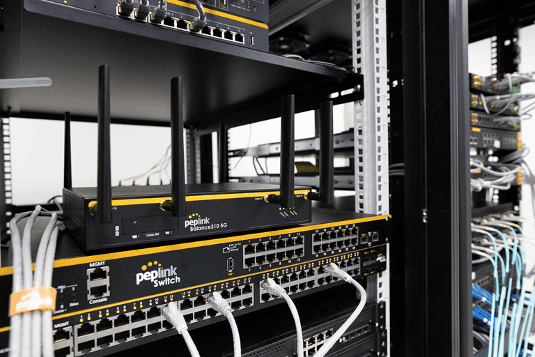 Peplink Balance 310 5G router, front view