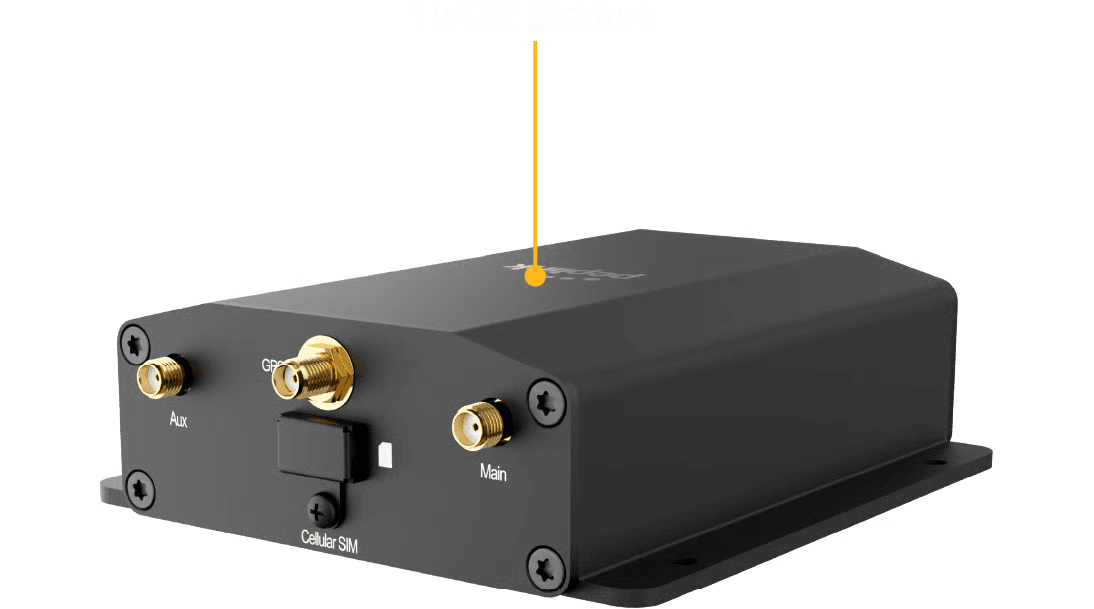 MAX Adapter device rear angled view