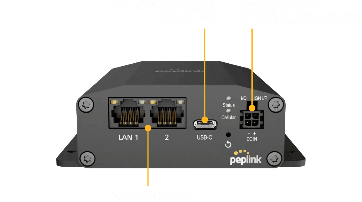 MAX Adapter device front angled view