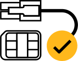 Plug and play installation icon