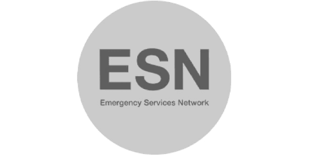 ESN Emergency Services Network logo for UK first responders