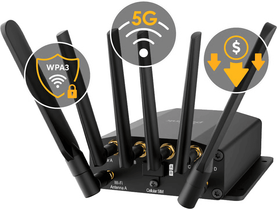 MAX BR1 Mini 5G compact all-in-one router device