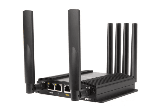 BR1 Pro CAT-20 router side profile view
