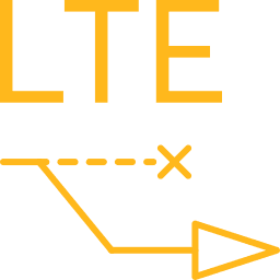 Icon representing continuous uninterrupted internet connectivity for business operations