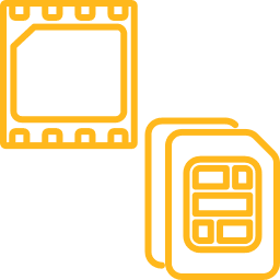 eSIM and dual physical SIM card slots for flexible data plan options