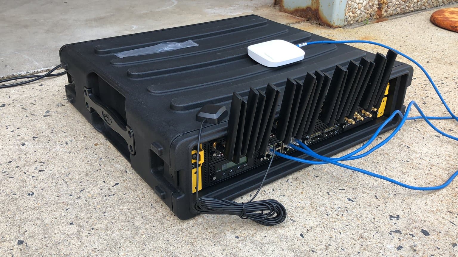 EPX router in a mission-critical field deployment