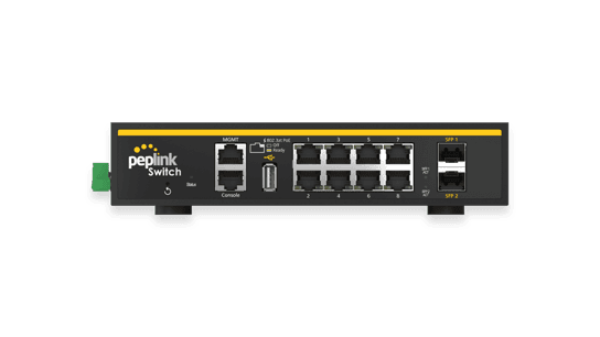 BSD-Switch 8 Port Rugged