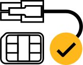 Plug and play installation icon