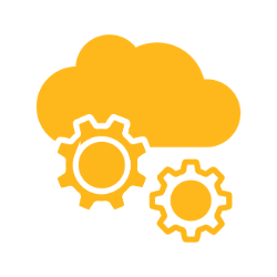 Icon representing remote management of enterprise router deployments