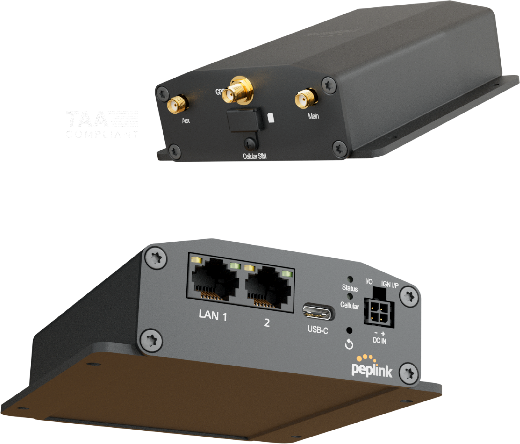 MAX Adapter rugged LTE cellular modem product front view