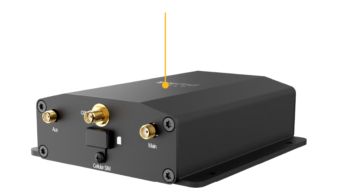 MAX Adapter device rear angled view