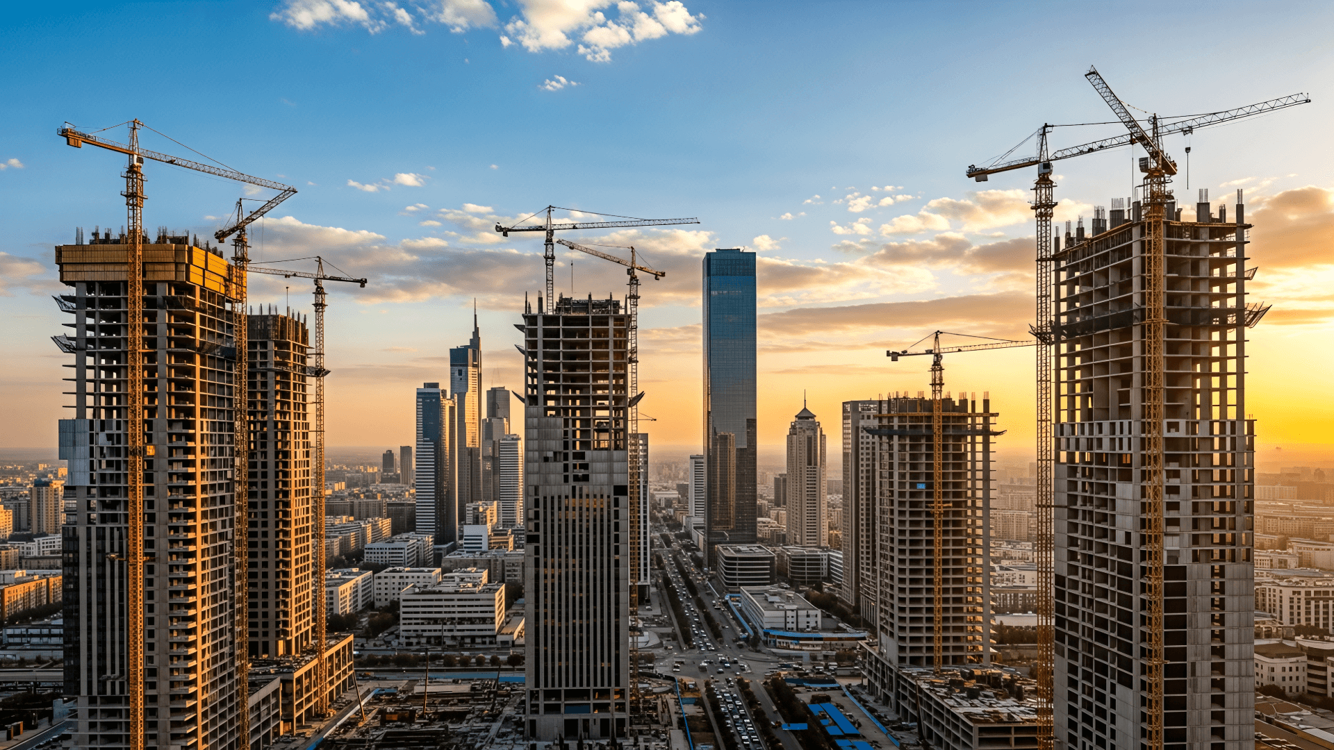 Commercial construction teams using Paygasus Connect connectivity for multi-site building projects