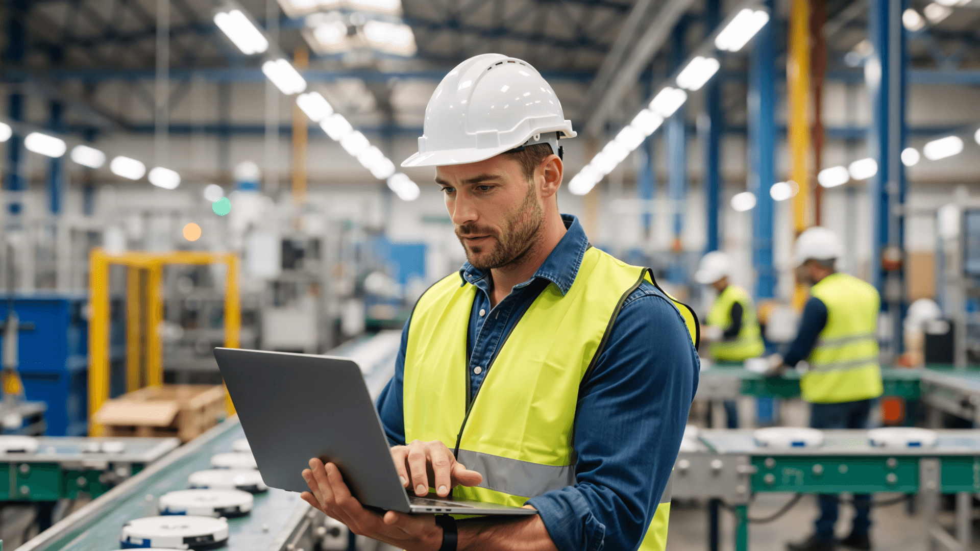 Small manufacturing and warehouse businesses using Paygasus Connect networking