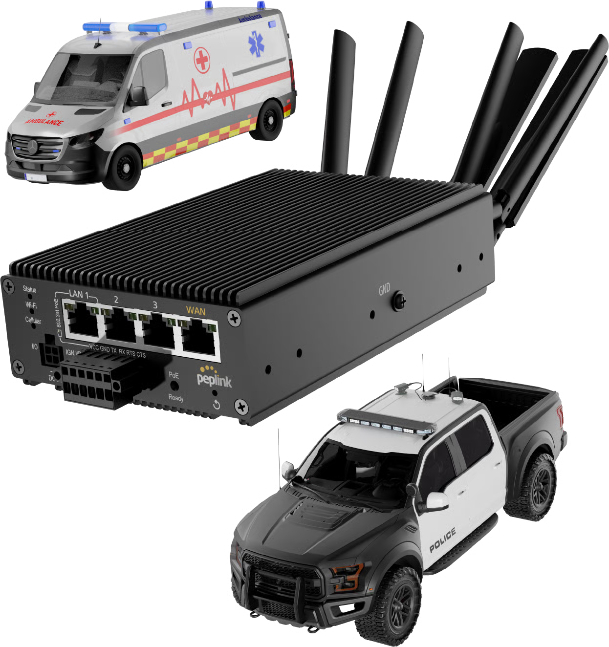 Transit Pro E emergency response deployment photo