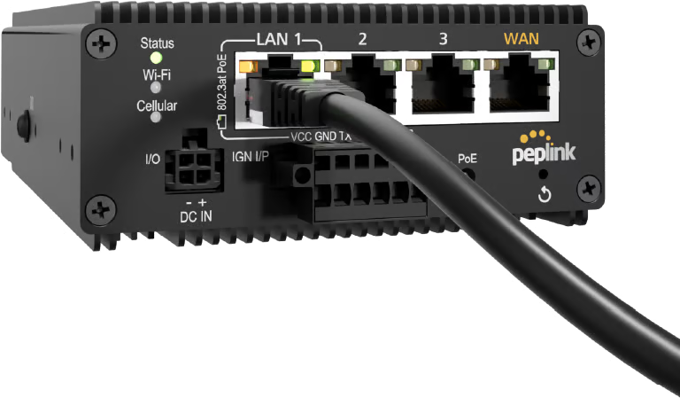 Transit Pro E PoE output diagram