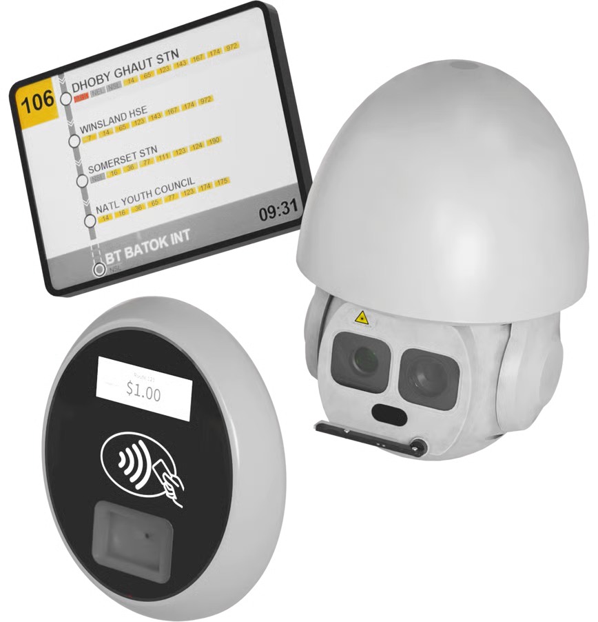 Transit Pro E flexible powering options diagram