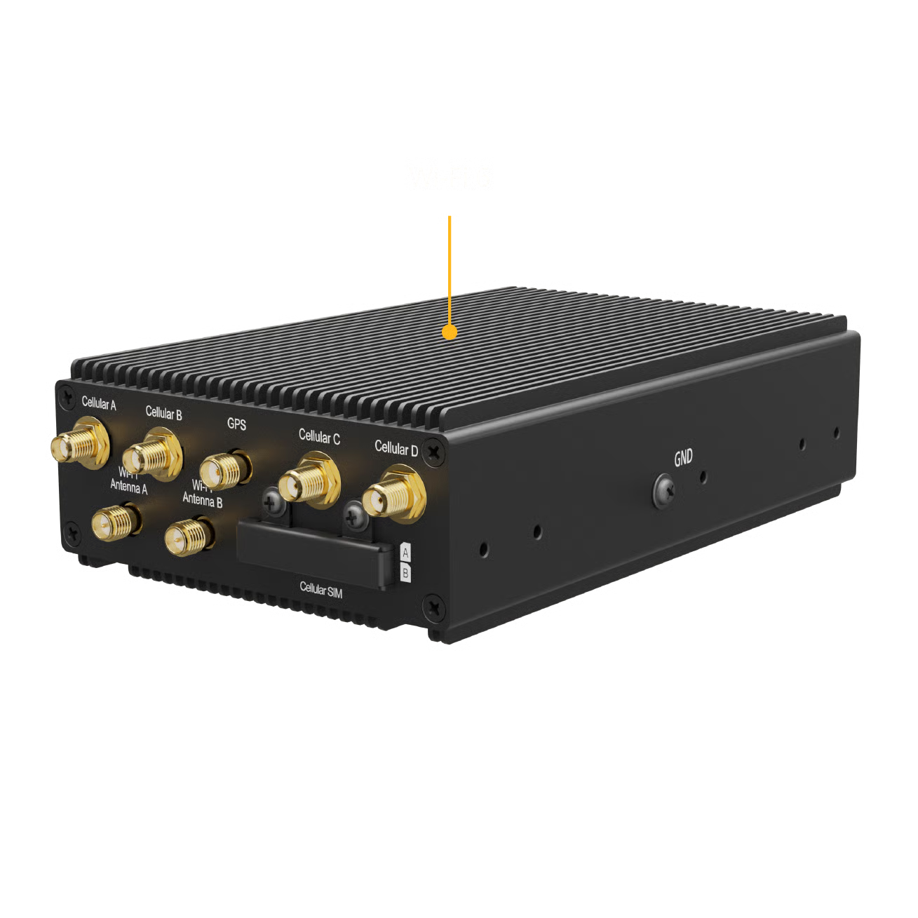 Device Rear Angled View