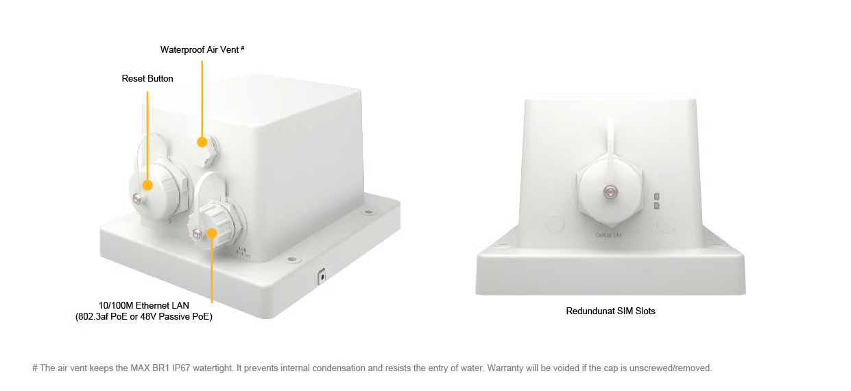 Device Rear Angled View