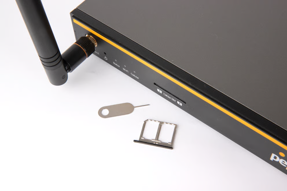 Device Rear Angled View