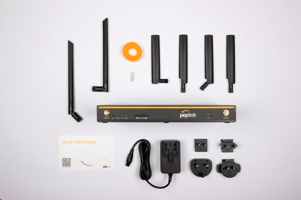 Device Rear Angled View