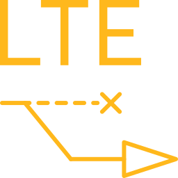 Icon representing continuous uninterrupted internet connectivity for business operations