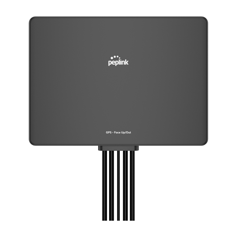 Peplink Slim 40G 4x4 MIMO 5G/LTE and GPS Adhesive Antenna