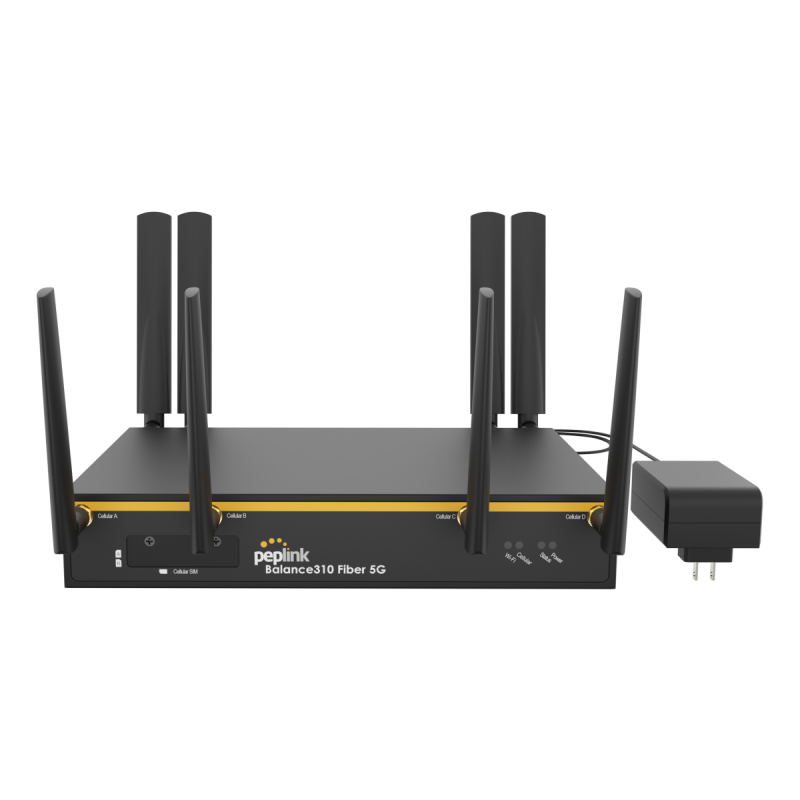Peplink Balance 310 Fiber 5G SD-WAN Router (FirstNet Capable)